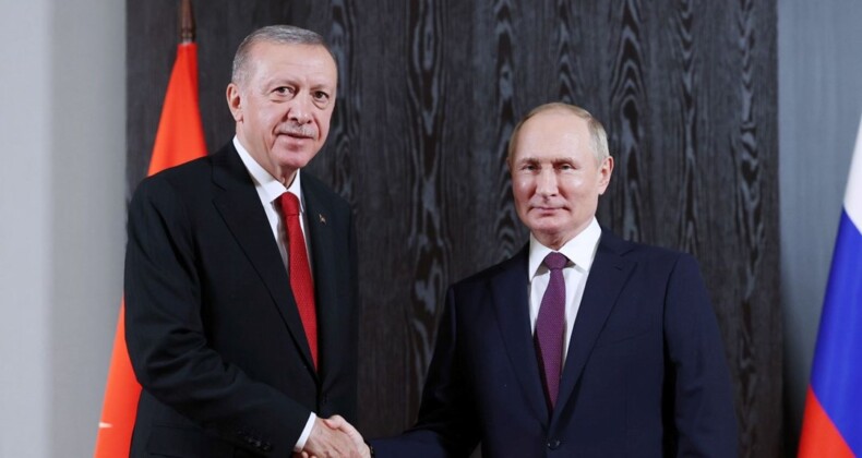 Cumhurbaşkanı Erdoğan, Putin ile görüştü