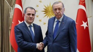 Cumhurbaşkanı Erdoğan, Azerbaycan Dışişleri Bakanı Bayramov’u kabul etti