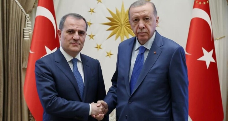 Cumhurbaşkanı Erdoğan, Azerbaycan Dışişleri Bakanı Bayramov’u kabul etti