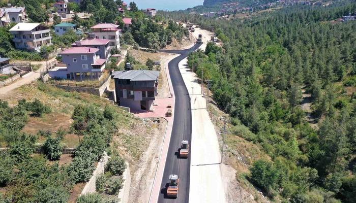 Mersin’de yayla yolları yenilendi