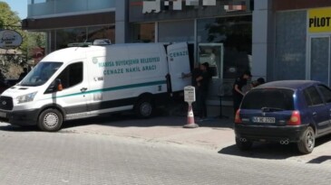 Pizzacıda cinayet: 1 ölü, 1 yaralı