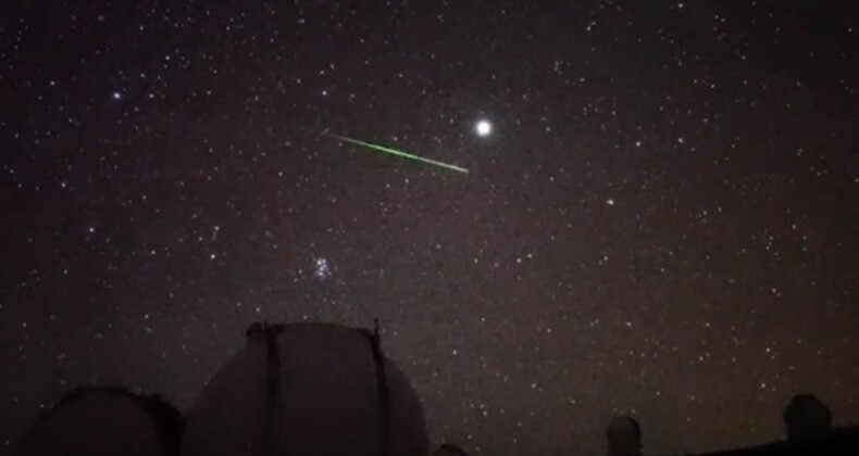 Starlink uyduları Persoid meteor yağmuru esnasında görüntülendi