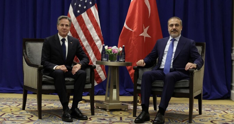 Bakan Fidan, ABD’li mevkidaşı Blinken ile görüştü