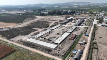 Mersin’de lojistik merkezinin yapımı devam ediyor