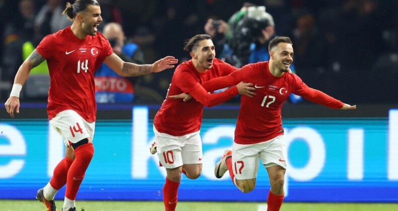 Berlin’de gol yağmuru: A Milliler, Almanya’yı devirdi