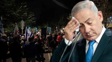 Netanyahu’ya konutunun önünde istifa çağrısı