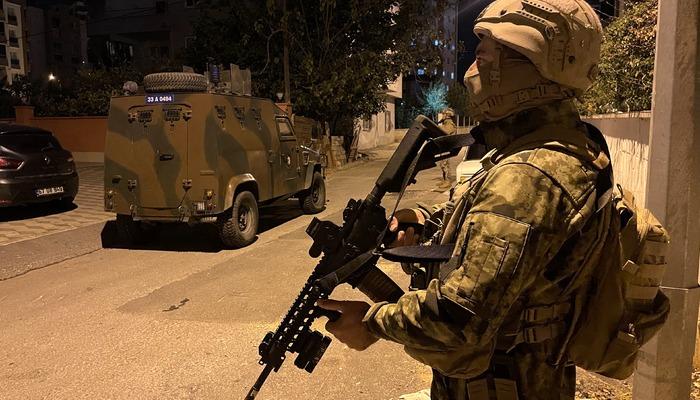 Mersin’de terör örgütleri PKK/KCK ve FETÖ’ye yönelik eş zamanlı operasyon
