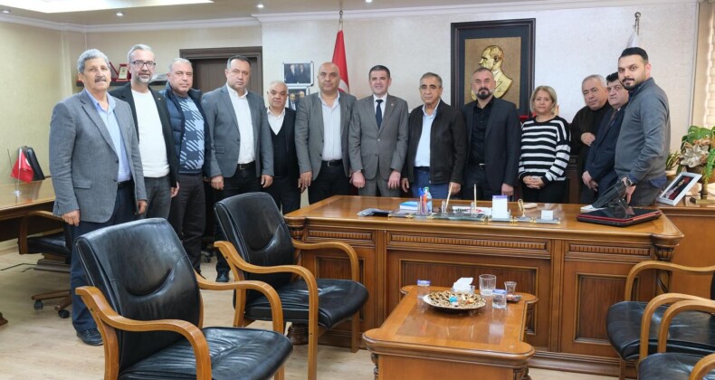 Tuncer, Mersin Esnaf ve Sanatkarlar Birliği’ni Ziyaret Etti