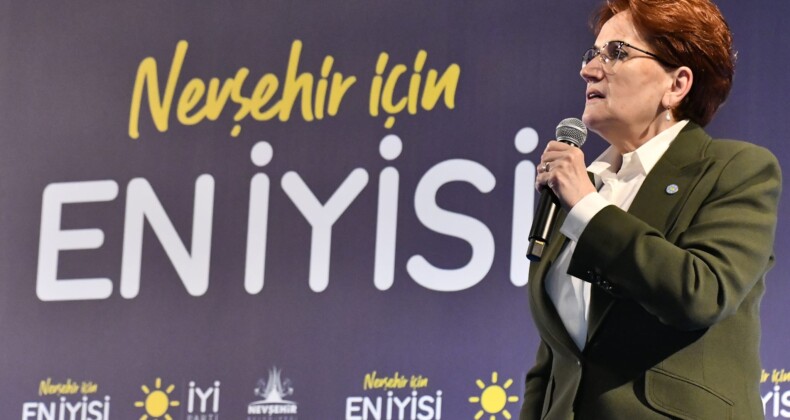 Akşener, Nevşahir’den seslendi