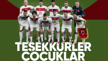 Ay yıldızlı milliler turnuvaya veda etti!