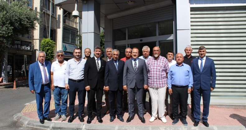 Mersin Esnaf ve Sanatkar Odası Başkanlar Kurulu Toplantısı’na Vali Pehlivan Katıldı