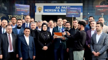 AK Parti Mersin İl Teşkilatı 28 Şubat’ı Kınadı