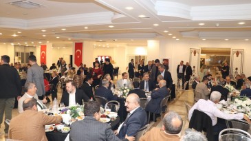 ASKON Mersin Şube Başkanı Hasan Arslan, MTSO’nun İftar Programına Katıldı