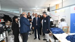 Başkan Sarı, atölye eğitimlerini yerinde inceledi