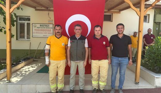 Bölge Müdürü Ataş’tan Yaralı Personele Geçmiş Olsun Ziyareti