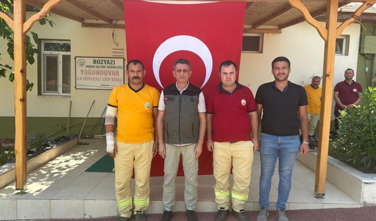 Bölge Müdürü Ataş’tan Yaralı Personele Geçmiş Olsun Ziyareti