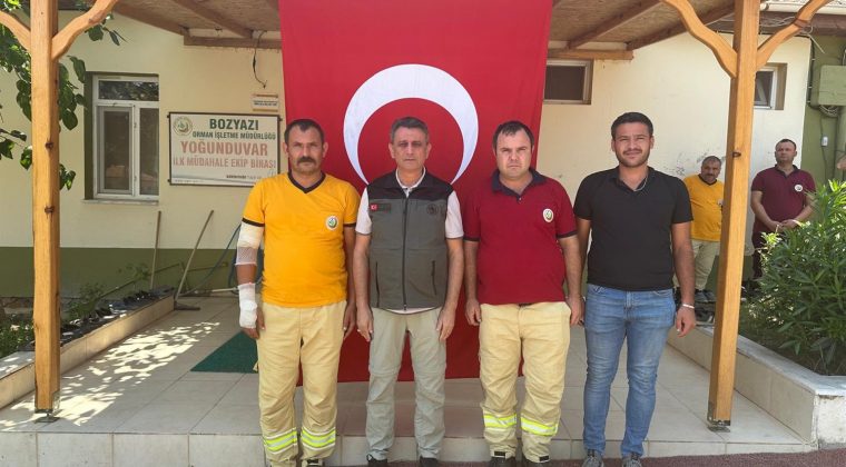 Bölge Müdürü Ataş’tan Yaralı Personele Geçmiş Olsun Ziyareti