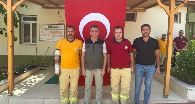 Bölge Müdürü Ataş’tan Yaralı Personele Geçmiş Olsun Ziyareti