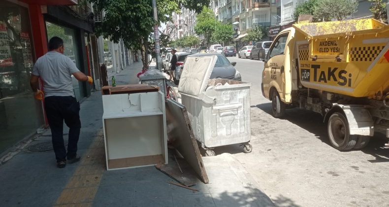 ÇÖP TAKSİLER HAFTA SONU DA MESAİDE