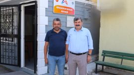 BAŞKAN YILDIZ, MAHALLE ZİYARETLERİNİ SÜRDÜRÜYOR