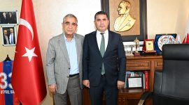 SGK İl Müdürü Koç, Başkan Sarı’yı ziyaret etti