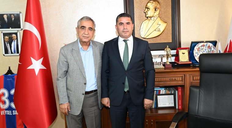 SGK İl Müdürü Koç, Başkan Sarı’yı ziyaret etti