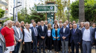 Hüseyin Atılgan’ın ismi Yenişehir’de parka verildi
