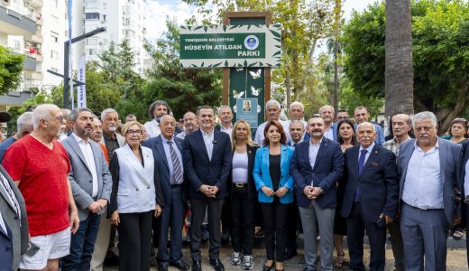 Hüseyin Atılgan’ın ismi Yenişehir’de parka verildi