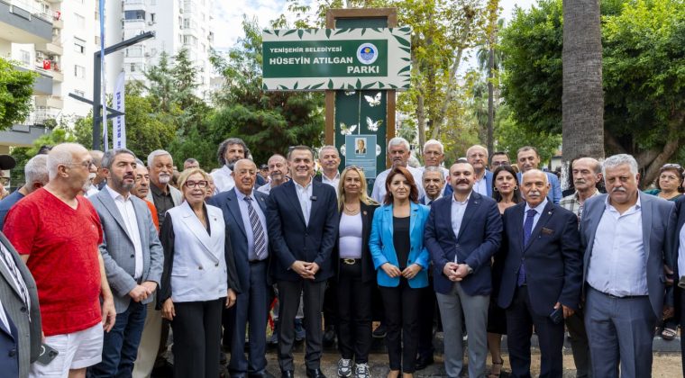 Hüseyin Atılgan’ın ismi Yenişehir’de parka verildi