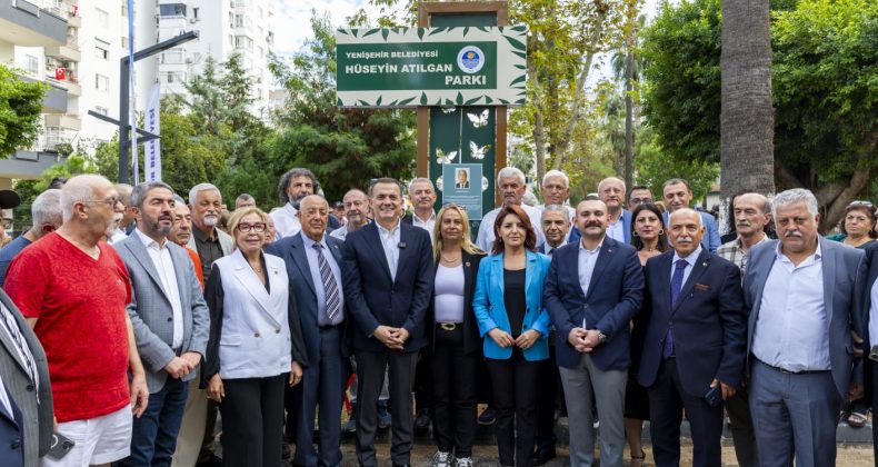 Hüseyin Atılgan’ın ismi Yenişehir’de parka verildi