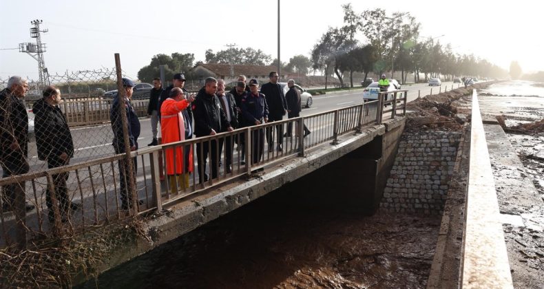 Vali Atilla Toros’tan Yağışların Etkili Olduğu İlçelerde İnceleme