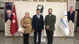Çetinkaya AVM Yetkililerinden Akdeniz Kaymakamı Zeyd Şener’e Ziyaret