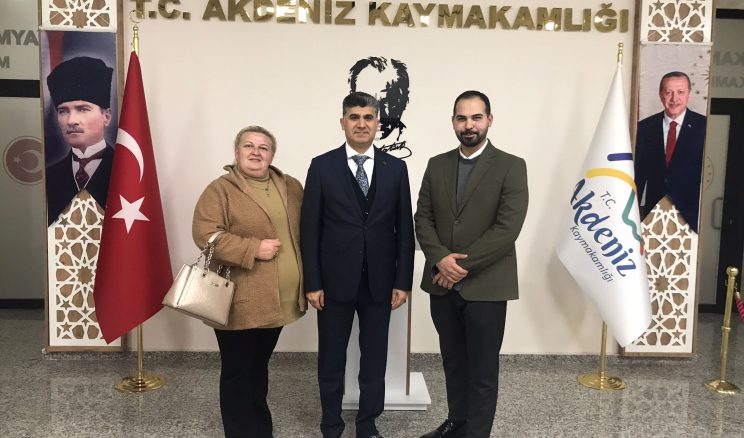 Çetinkaya AVM Yetkililerinden Akdeniz Kaymakamı Zeyd Şener’e Ziyaret