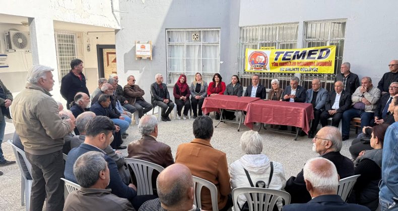 CHP Mersin İl Başkanı Koral Ömür’den Emeklilerin Sorunlarına Vurgu