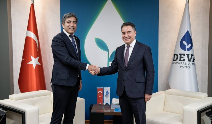 HAK-PAR, DEVA PARTİSİNİ ZİYARET ETTİ