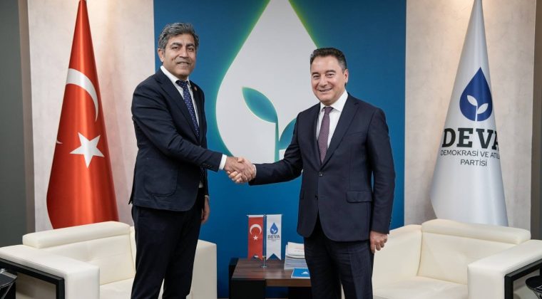 HAK-PAR, DEVA PARTİSİNİ ZİYARET ETTİ