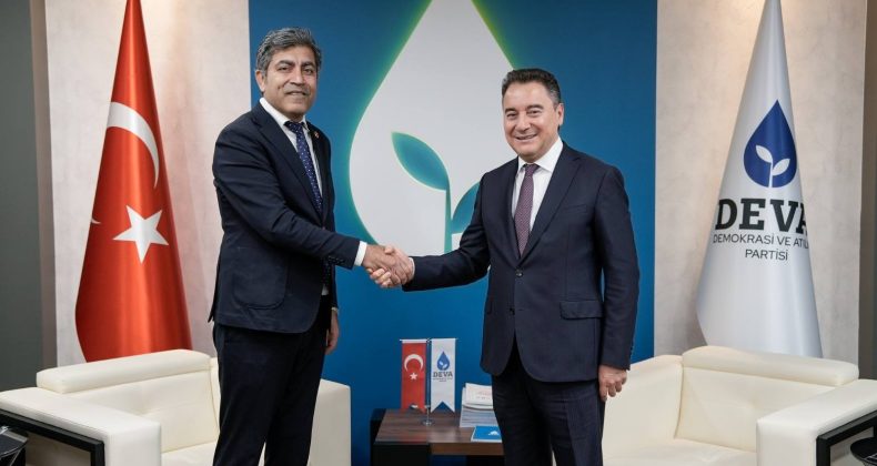 HAK-PAR, DEVA PARTİSİNİ ZİYARET ETTİ