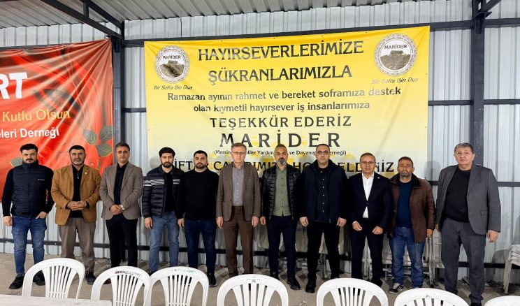 MARİDER’in Gönül Sofrasında Birlik ve Dayanışma Mesajı