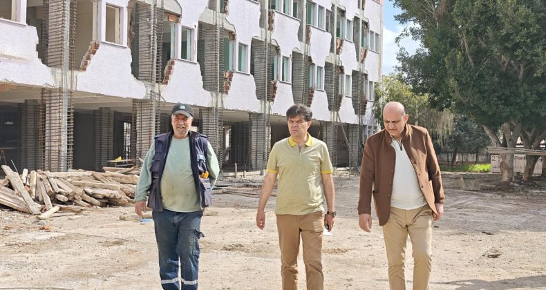 ÖZDEMİRCİ, TARSUS’TA EĞİTİM YATIRIMLARINI YERİNDE İNCELEDİ