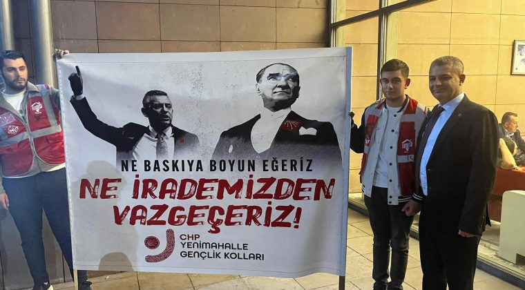CHP PM ÜYESİ OZAN VARAL, “PARTİMİZE, İRADEMİZE SAHİP ÇIKIYORUZ” BULUŞMASINDA