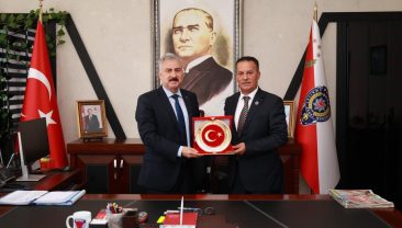 EMŞAV’dan Mersin İl Emniyet Müdürü Aktaş’a Ziyaret