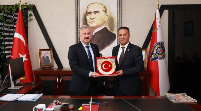 EMŞAV’dan Mersin İl Emniyet Müdürü Aktaş’a Ziyaret