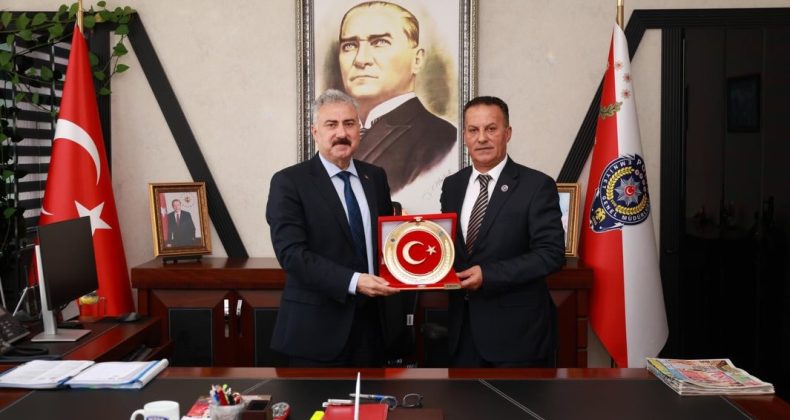 EMŞAV’dan Mersin İl Emniyet Müdürü Aktaş’a Ziyaret