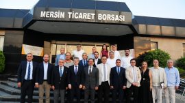 MEP Yönetim Kurulu Toplantısı Mersin Ticaret Borsası Ev Sahipliğinde Gerçekleştirildi