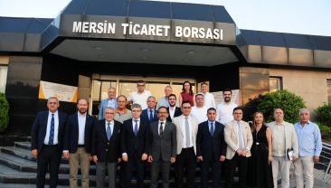 MEP Yönetim Kurulu Toplantısı Mersin Ticaret Borsası Ev Sahipliğinde Gerçekleştirildi