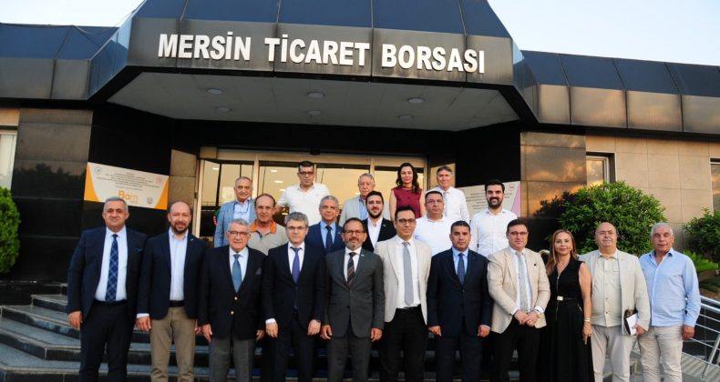 MEP Yönetim Kurulu Toplantısı Mersin Ticaret Borsası Ev Sahipliğinde Gerçekleştirildi