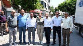 Sarı’dan Demirci’ye ziyaret