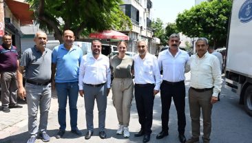 Sarı’dan Demirci’ye ziyaret